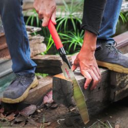 เลื่อยมือตัดไม้ สำหรับไม้เนื้อแข็ง ZET SAW HARDWOOD H-250 ขนาด 250 mm.