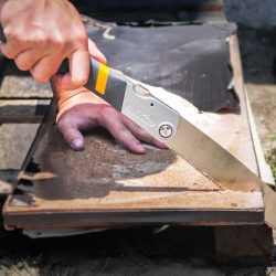 เลื่อยพับ ญี่ปุ่น เลื่อยมือตัดไม้อัด ZET SAW TUCK-IN CARPENTRY P-240 ขนาด 240 mm.
